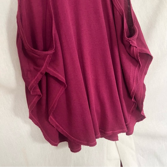 SOLD 🛑 Free People Ribbed Split Sides Tank - Picture 5 of 6